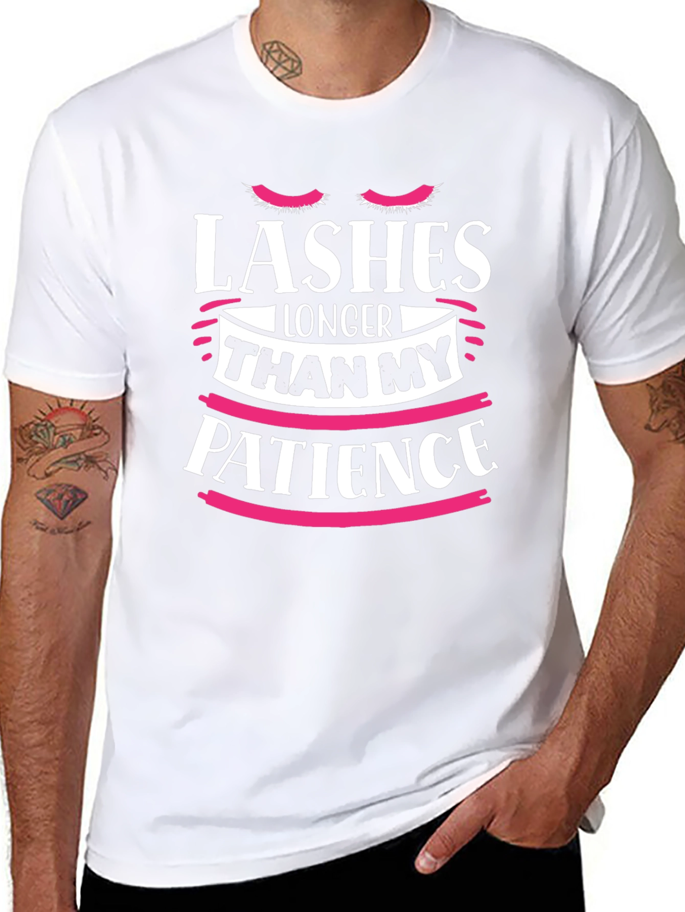 Lashes Longer Than My Patience T-Shirt