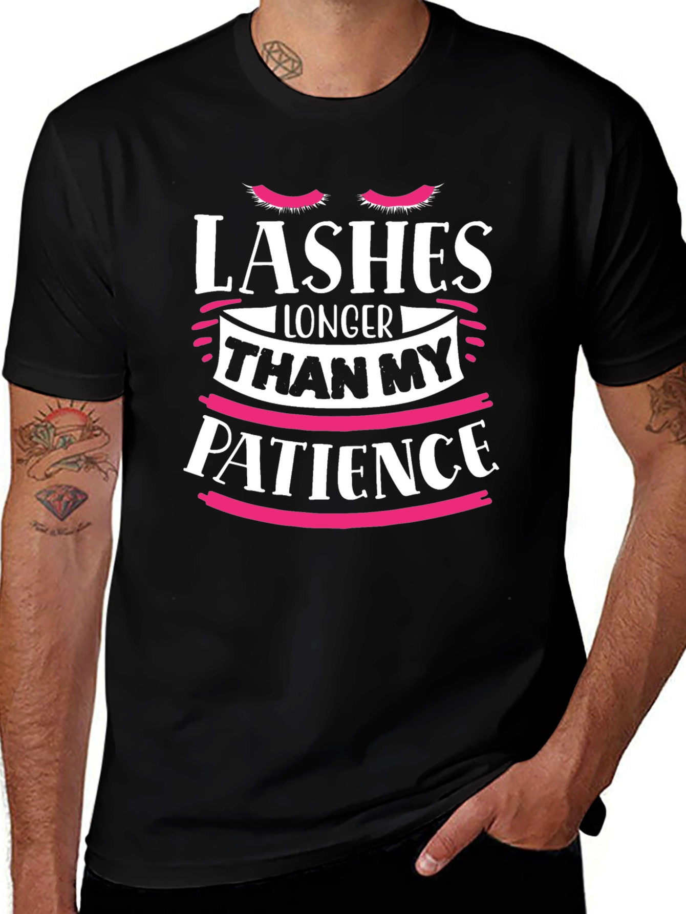 Lashes Longer Than My Patience T-Shirt