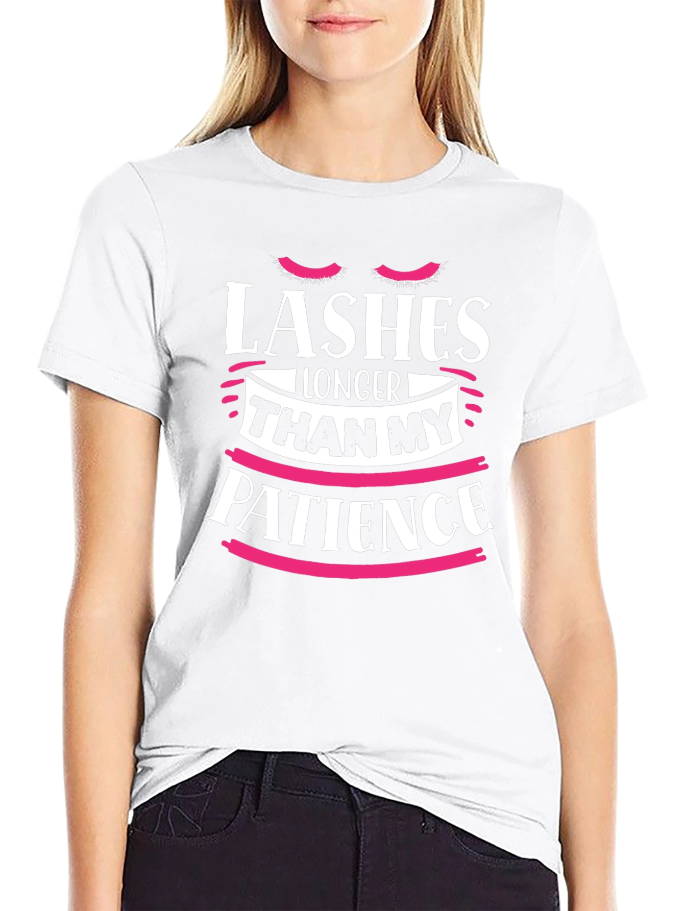 Lashes Longer Than My Patience T-Shirt