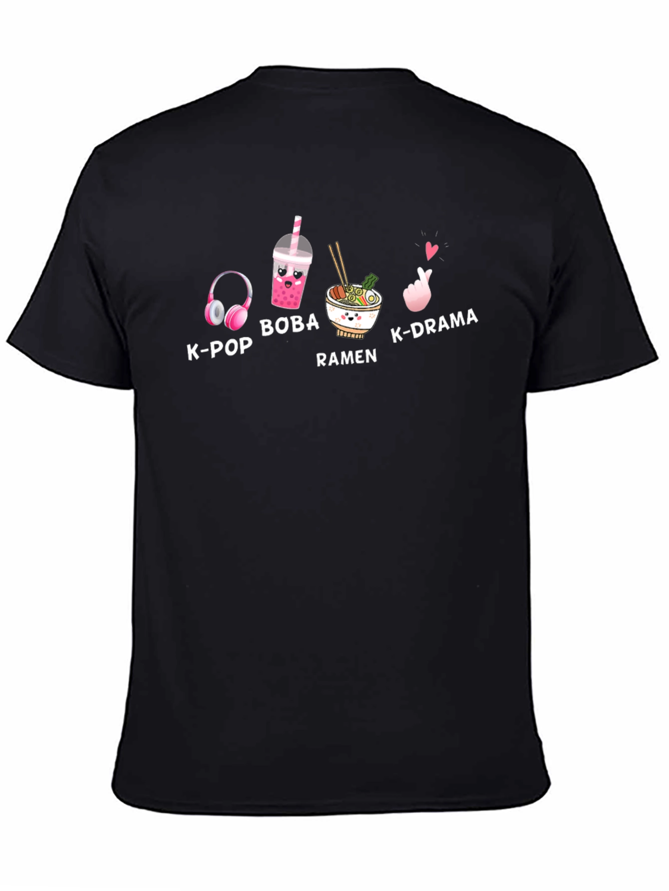 K-Pop Boba Ramen K-Drama T-Shirt