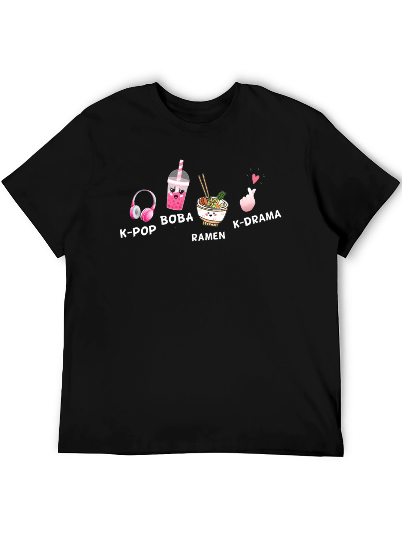 K-Pop Boba Ramen K-Drama T-Shirt