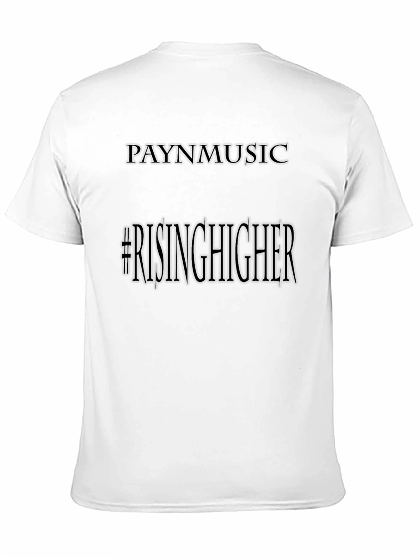 Paynmusic #RisingHigher Black Graphic Tee