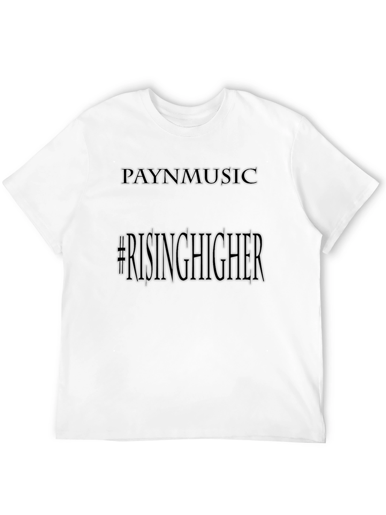 Paynmusic #RisingHigher Black Graphic Tee