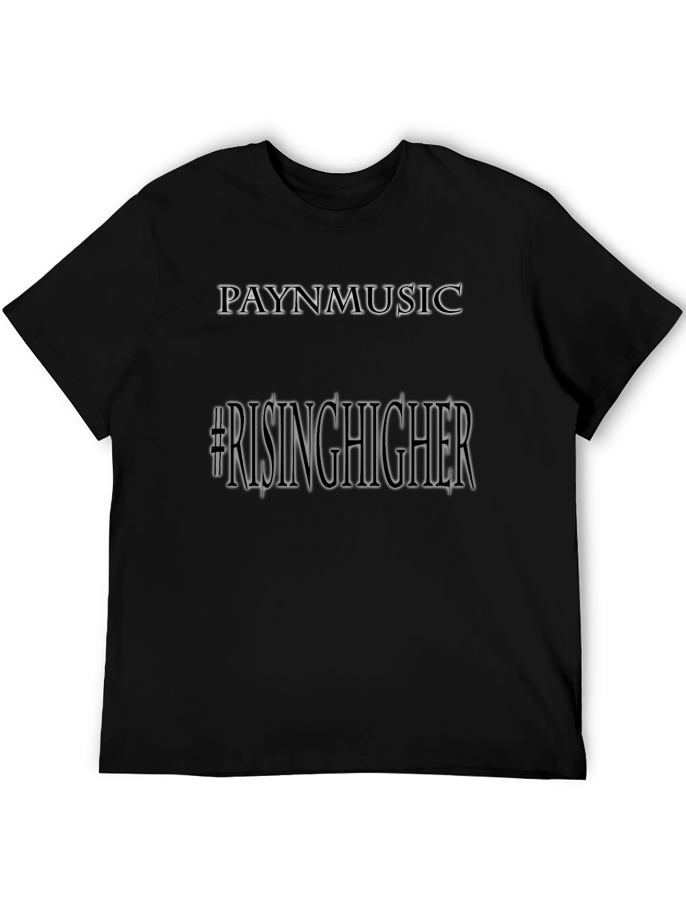 Paynmusic #RisingHigher Black Graphic Tee