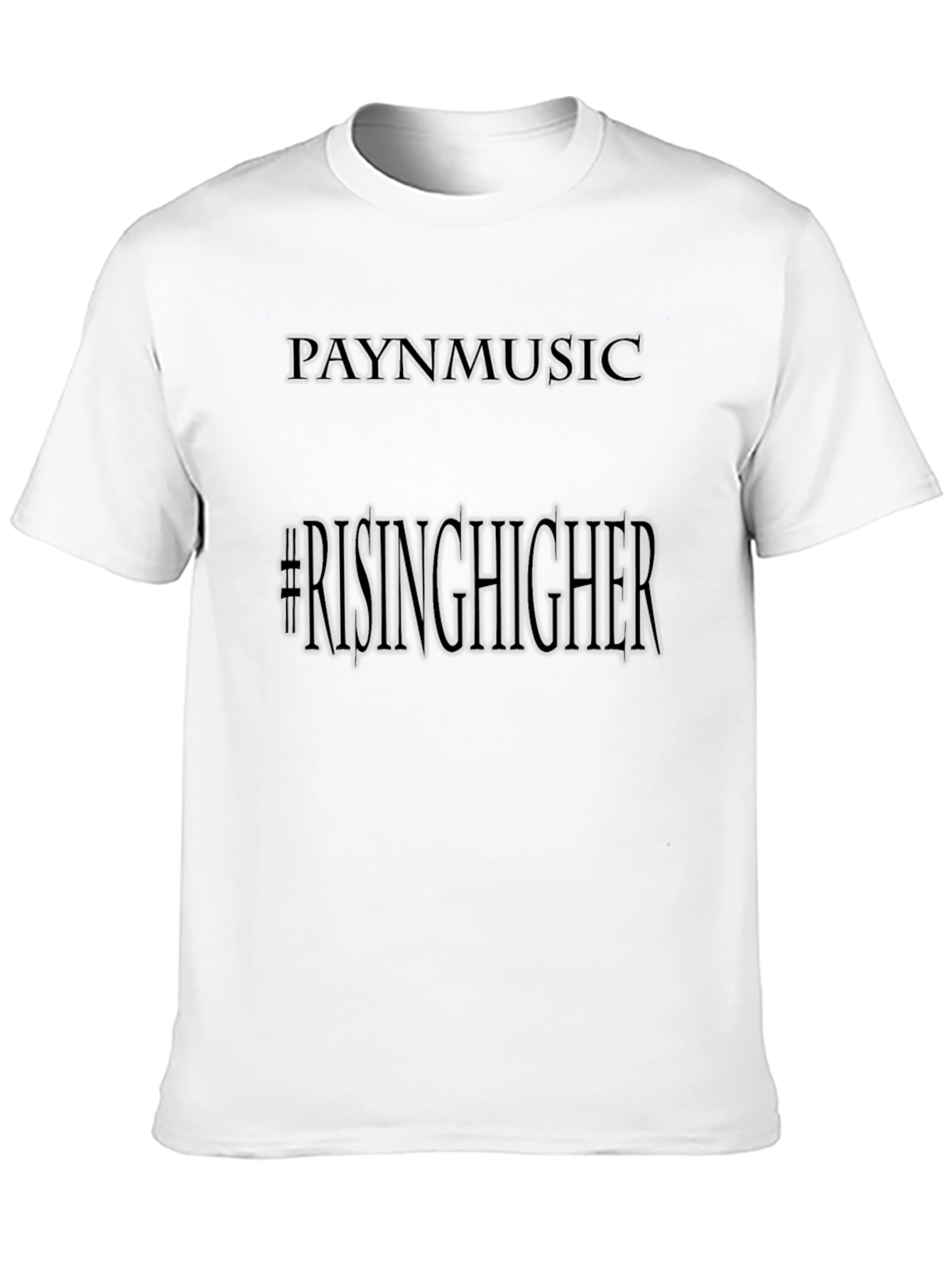 Paynmusic #RisingHigher Black Graphic Tee
