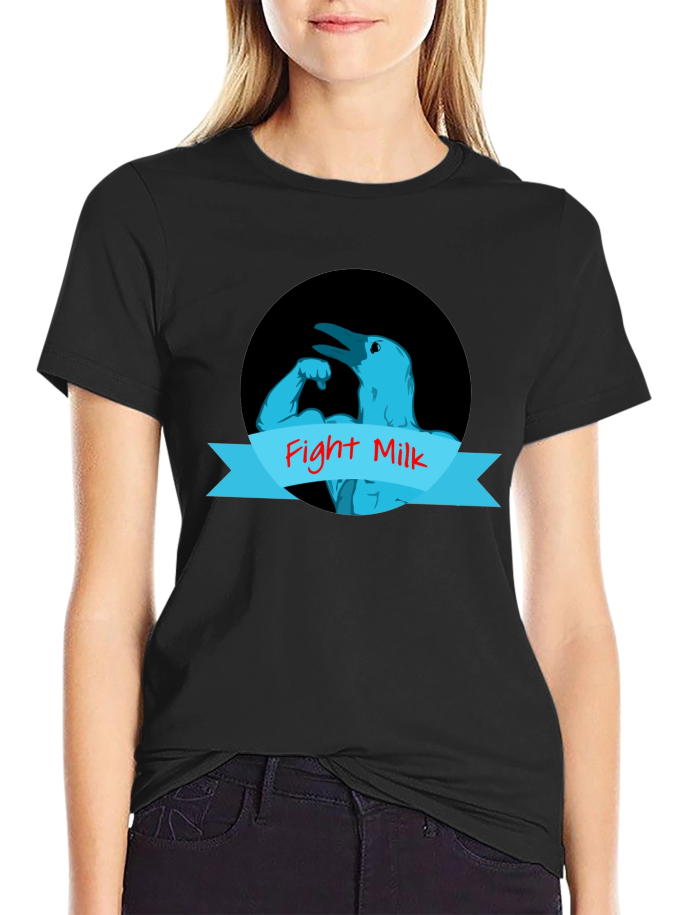 Fight Milk Crow T-Shirt
