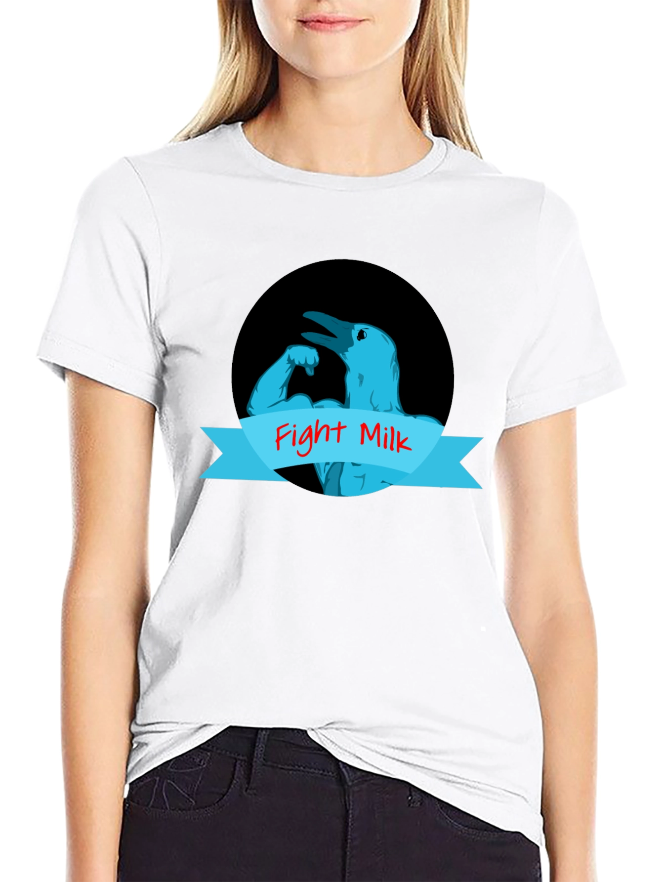 Fight Milk Crow T-Shirt