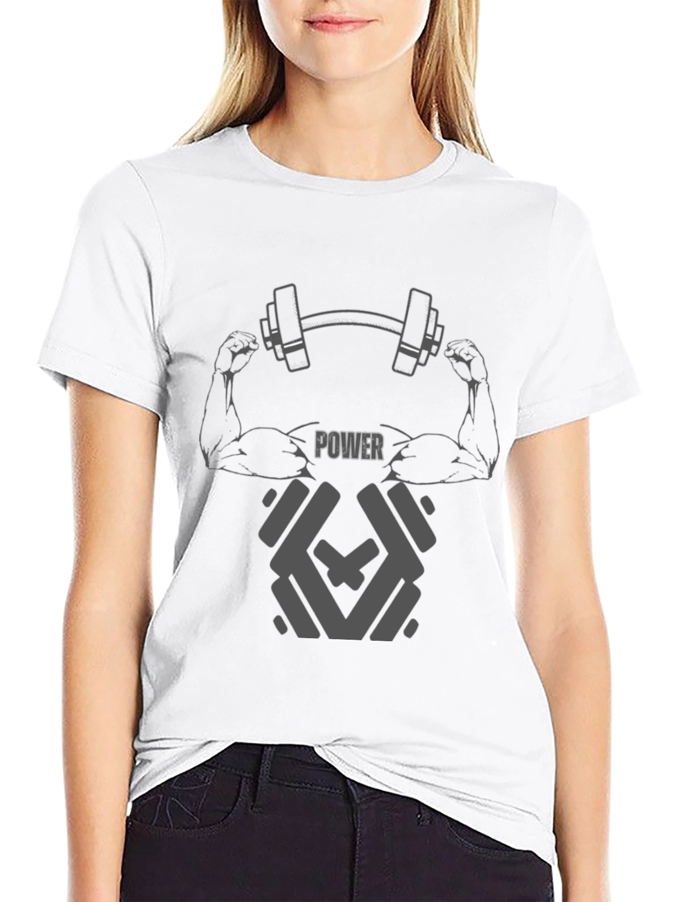 Power Graphic T-Shirt - Gym & Fitness Apparel