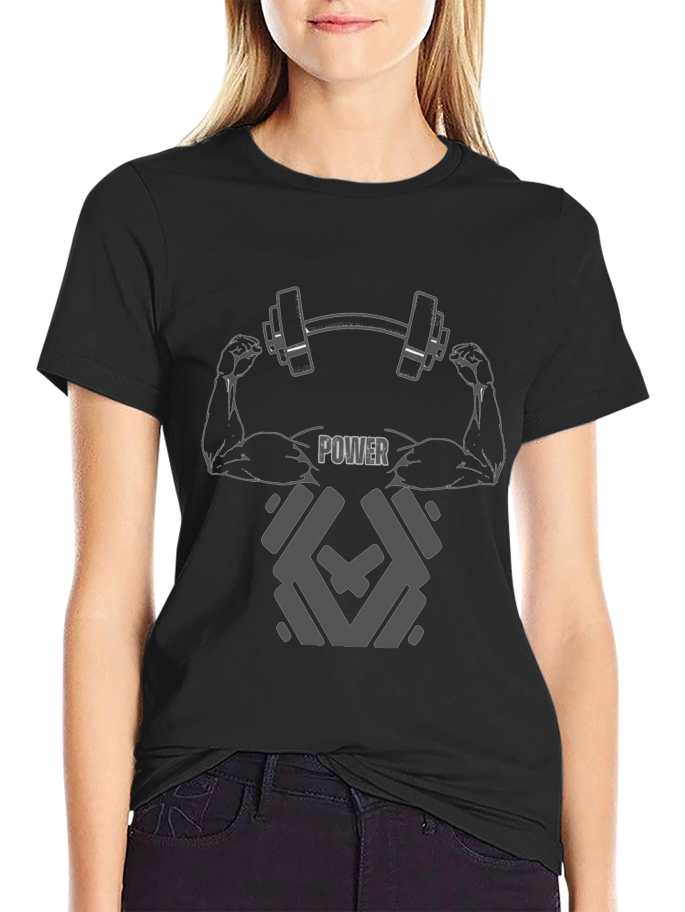 Power Graphic T-Shirt - Gym & Fitness Apparel