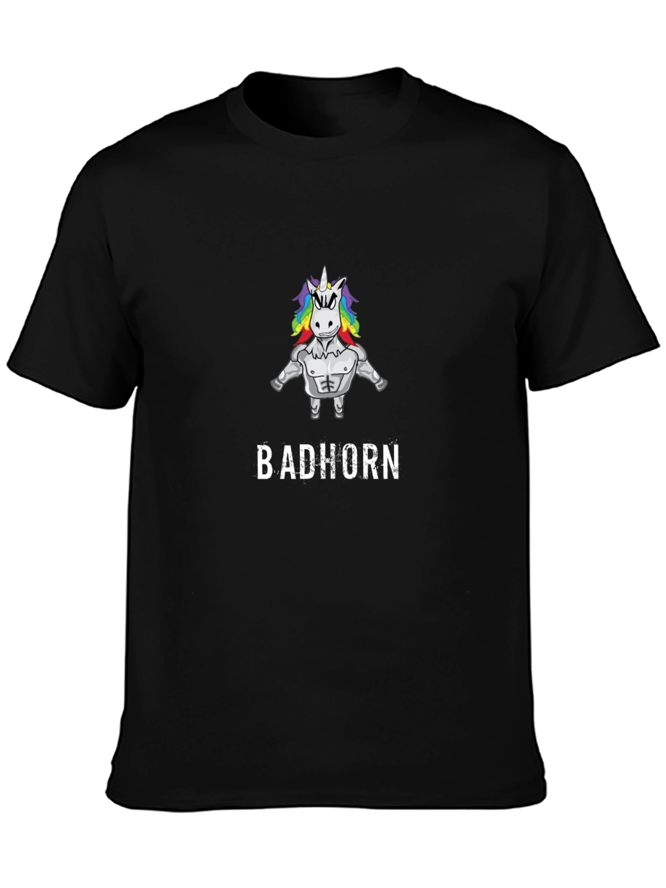 Badhorn Unicorn Graphic T-Shirt