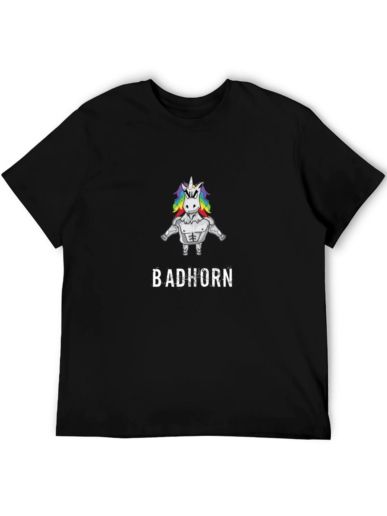 Badhorn Unicorn Graphic T-Shirt