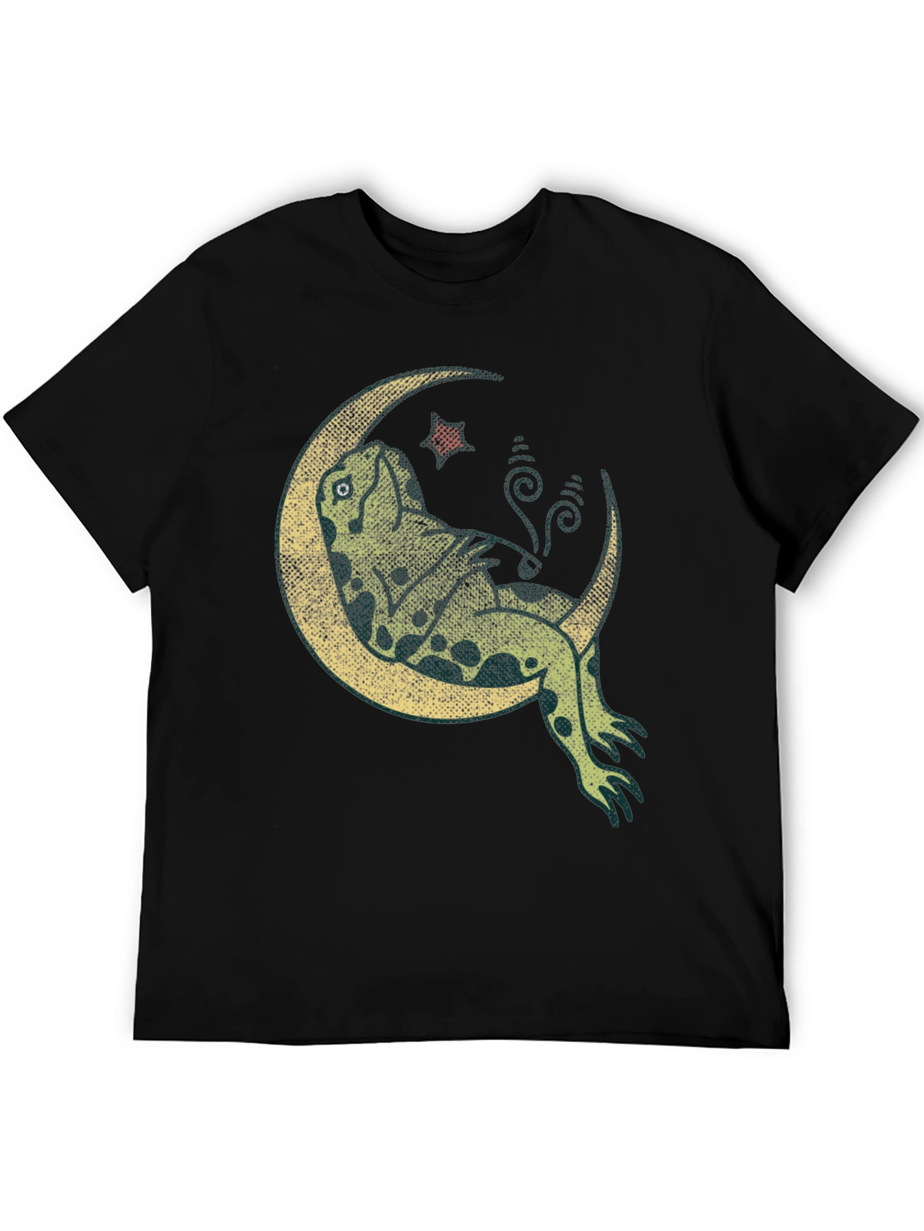 Frog on Moon Graphic T-Shirt - Relaxed Fit
