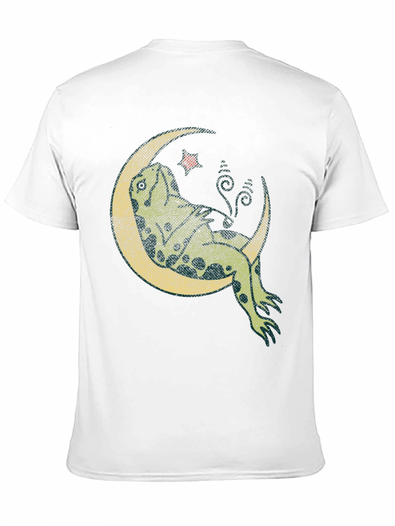 Frog on Moon Graphic T-Shirt - Relaxed Fit