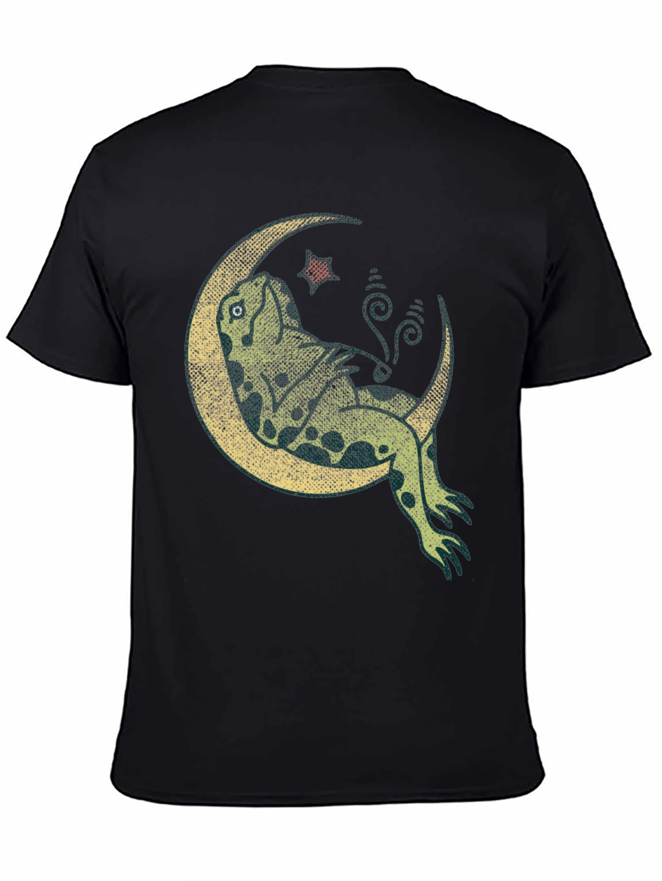 Frog on Moon Graphic T-Shirt - Relaxed Fit