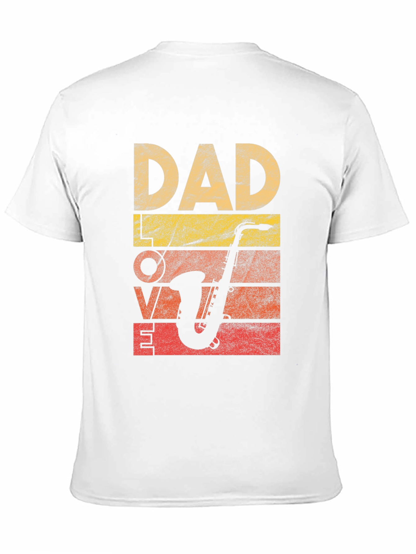 Dad Saxophone Graphic T-Shirt