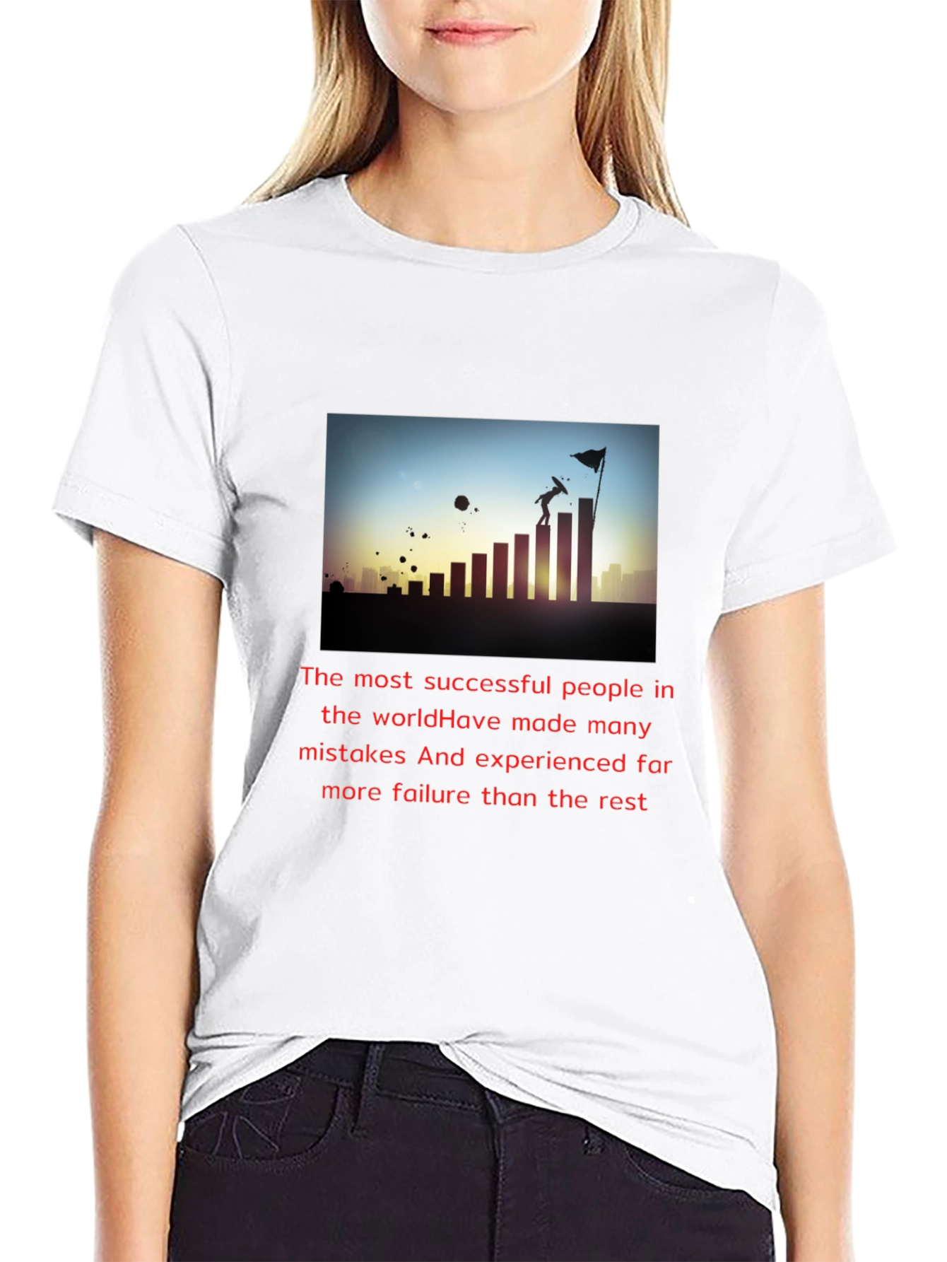 Motivational Success T-Shirt - Black