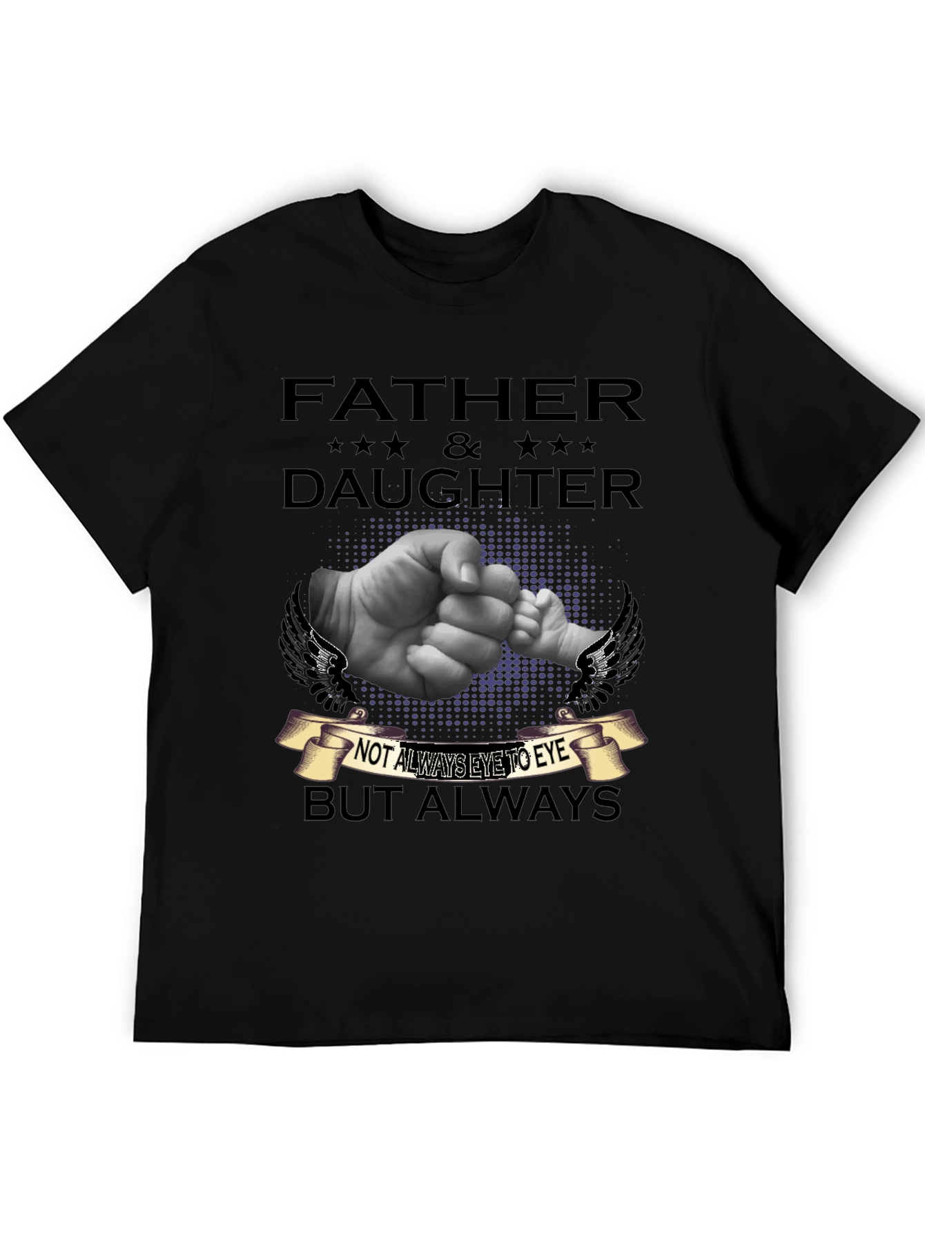 Father & Daughter T-Shirt - Always Connected