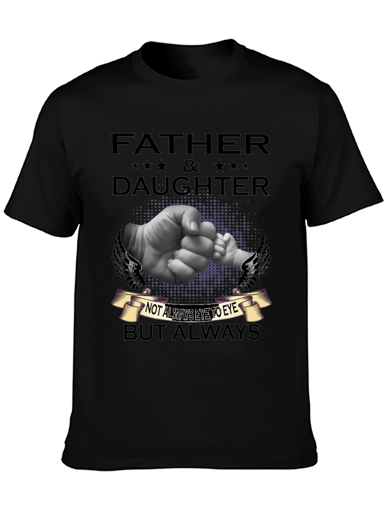 Father & Daughter T-Shirt - Always Connected
