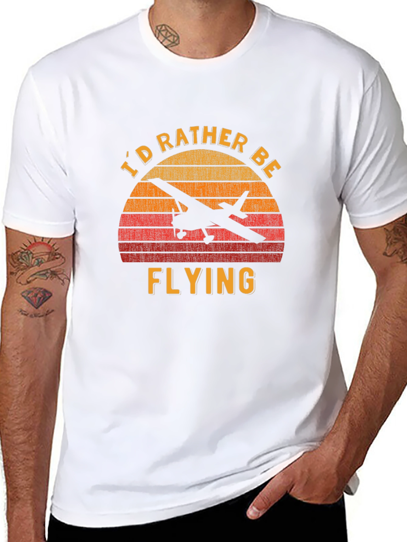 Id Rather Be Flying T-Shirt