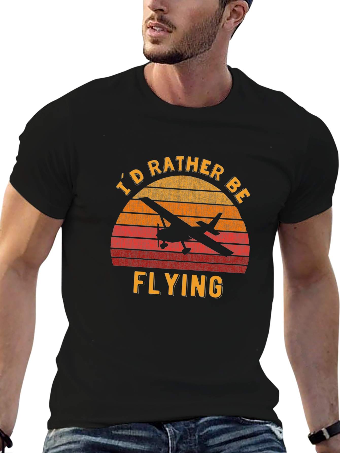 Id Rather Be Flying T-Shirt