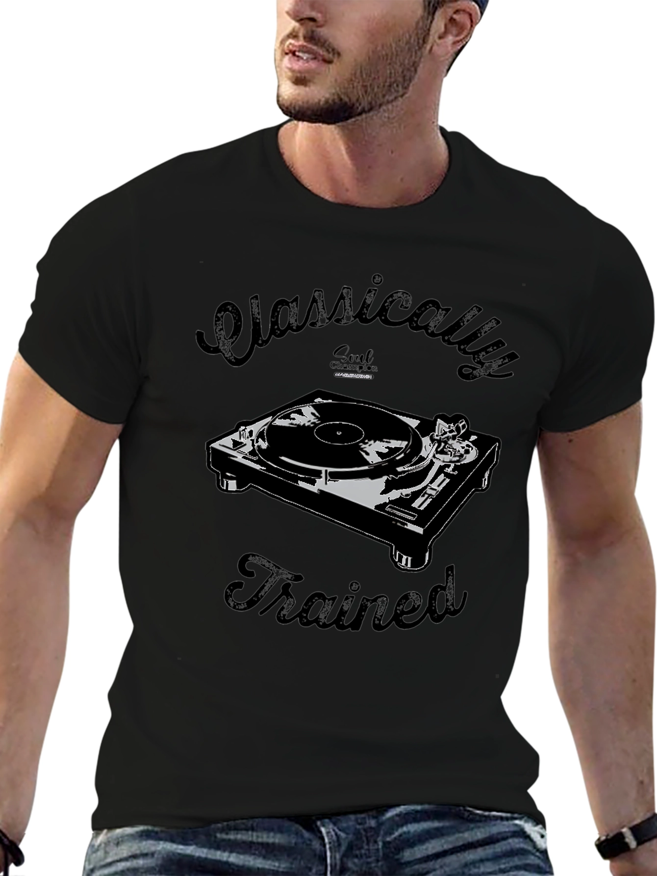 Classically Trained DJ Turntable Graphic T-Shirt