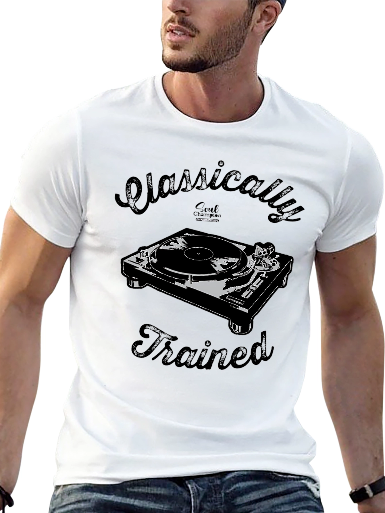 Classically Trained DJ Turntable Graphic T-Shirt