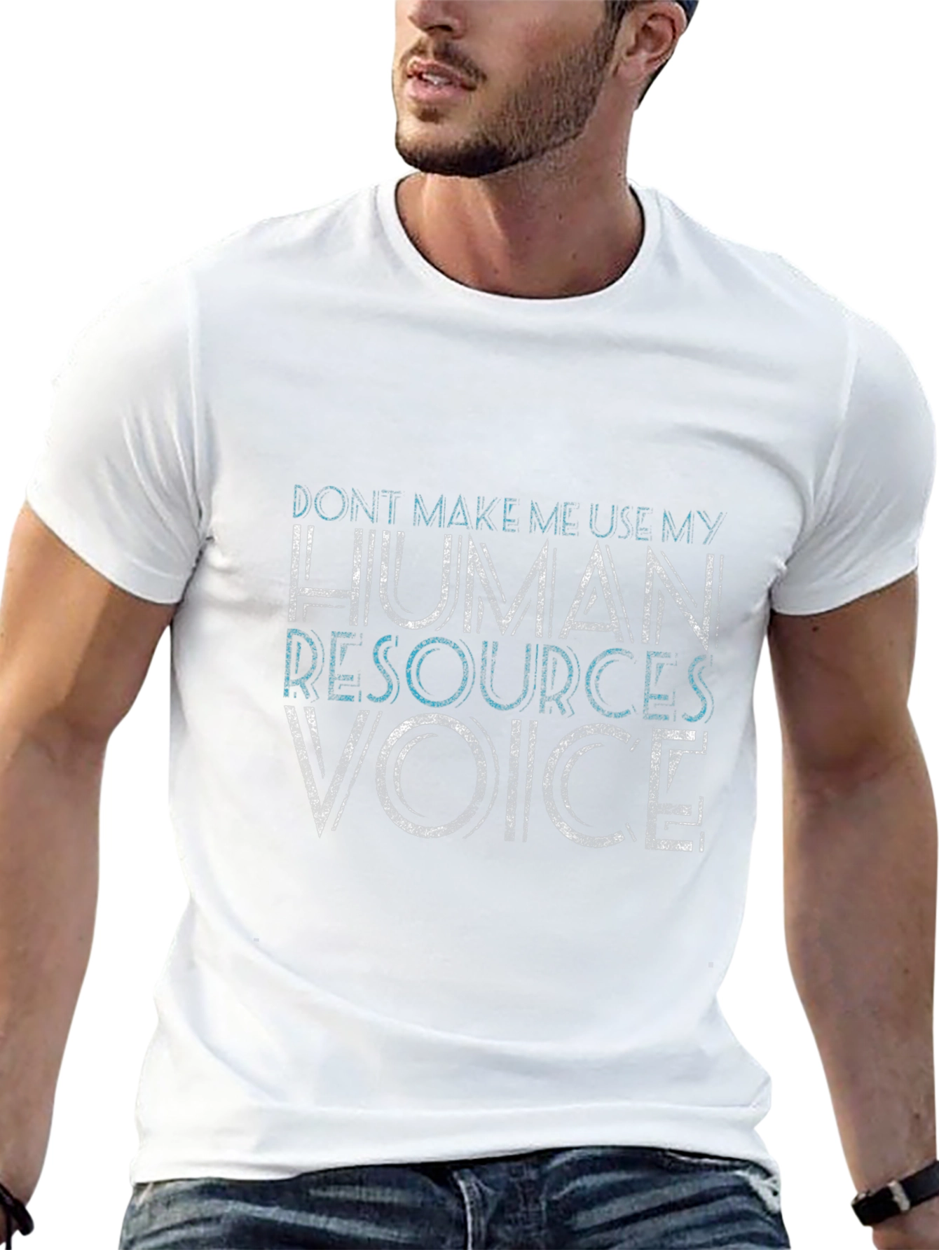 HR Voice T-Shirt - Funny Human Resources Tee