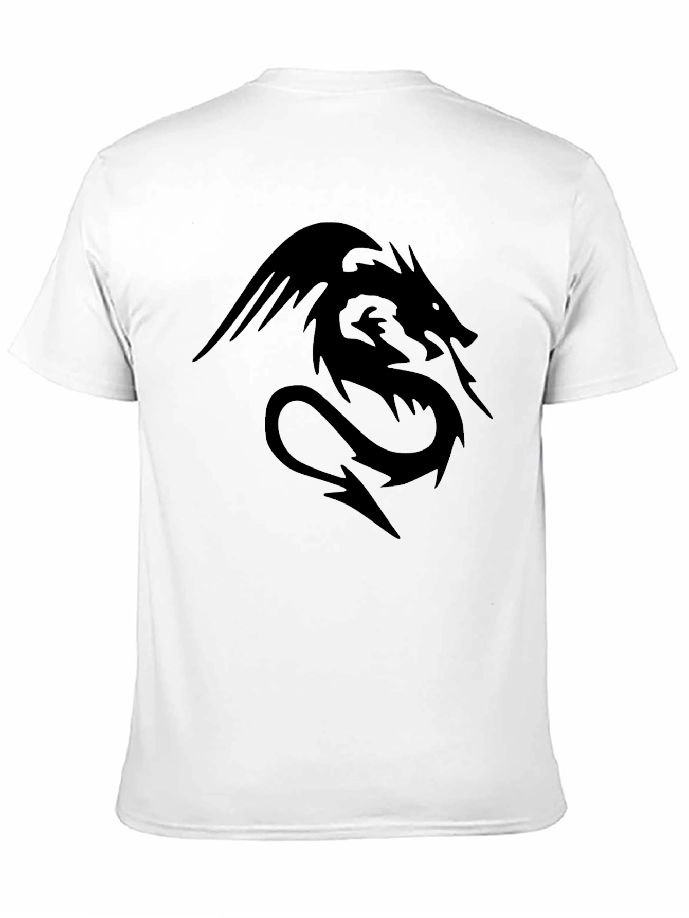 Black Dragon Graphic T-Shirt - Mens Fashion Tee