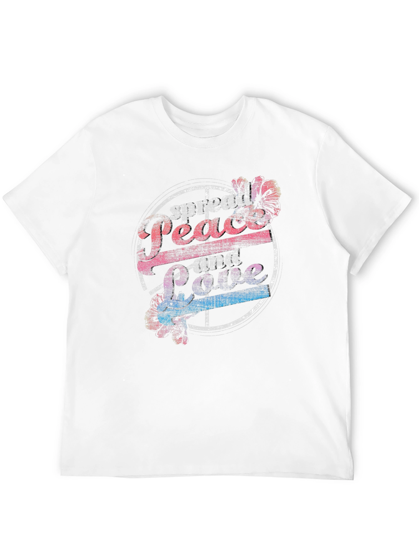 Peace and Love Graphic T-Shirt