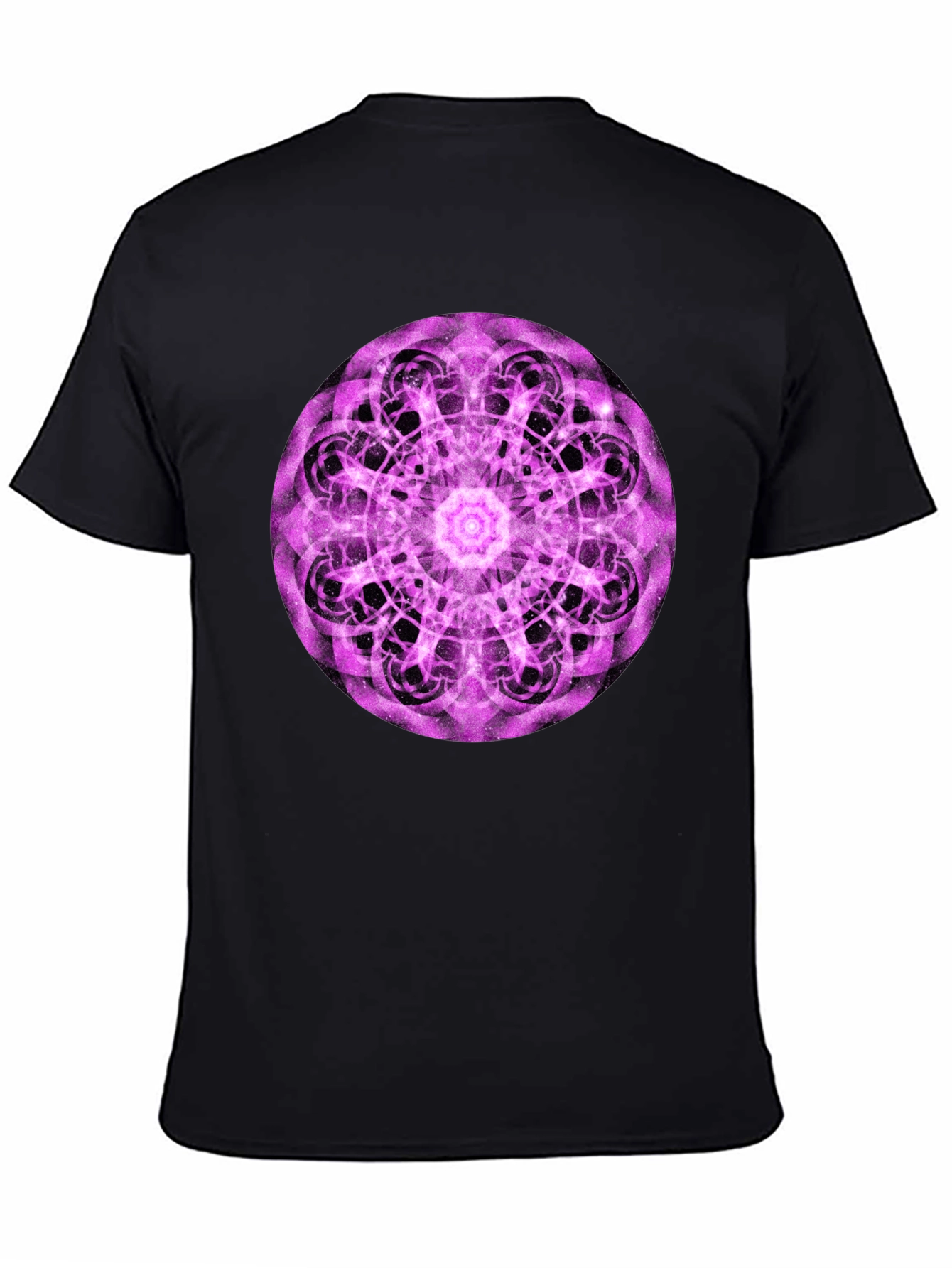 Mystic Mandala Black T-Shirt