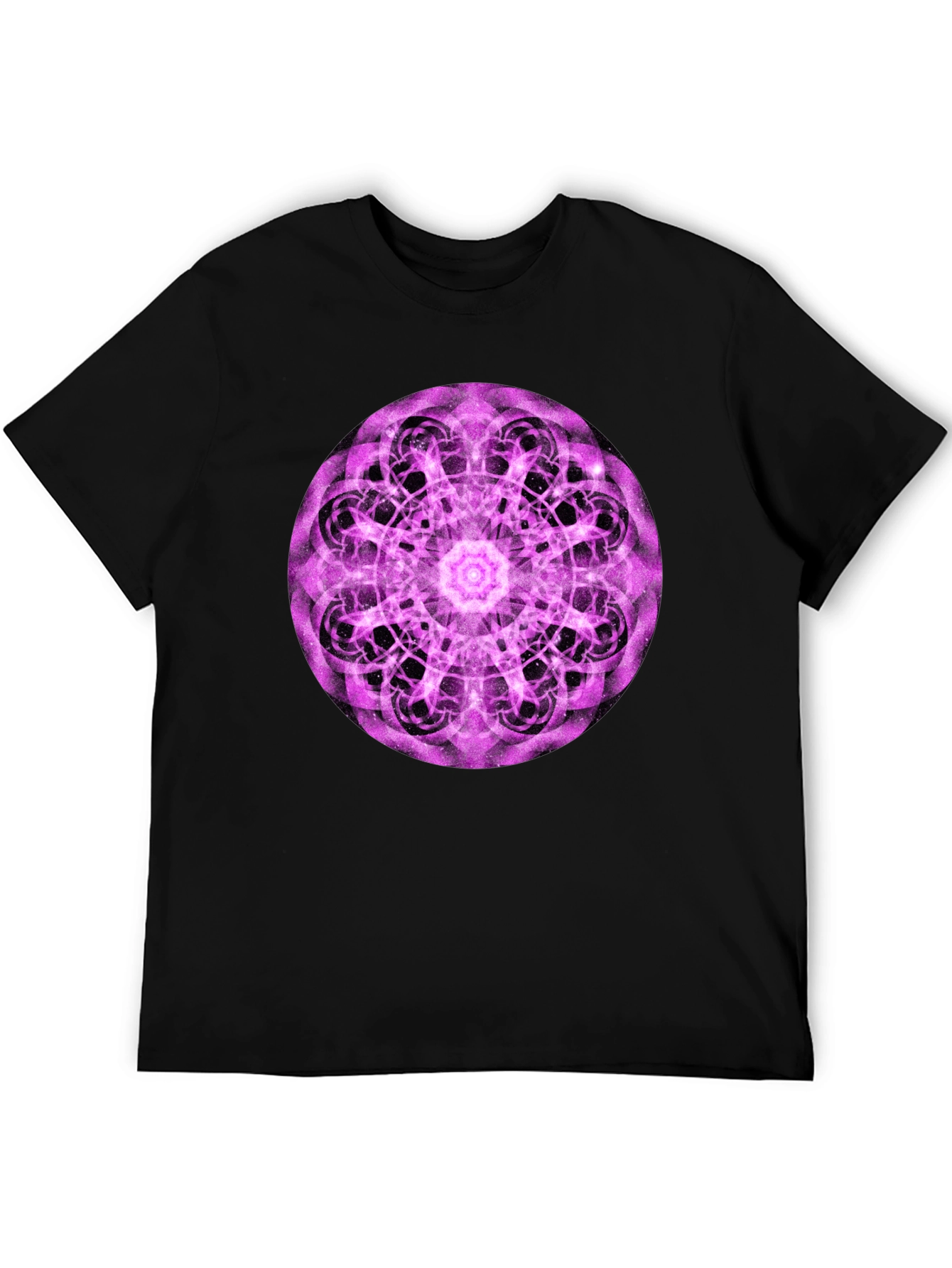 Mystic Mandala Black T-Shirt