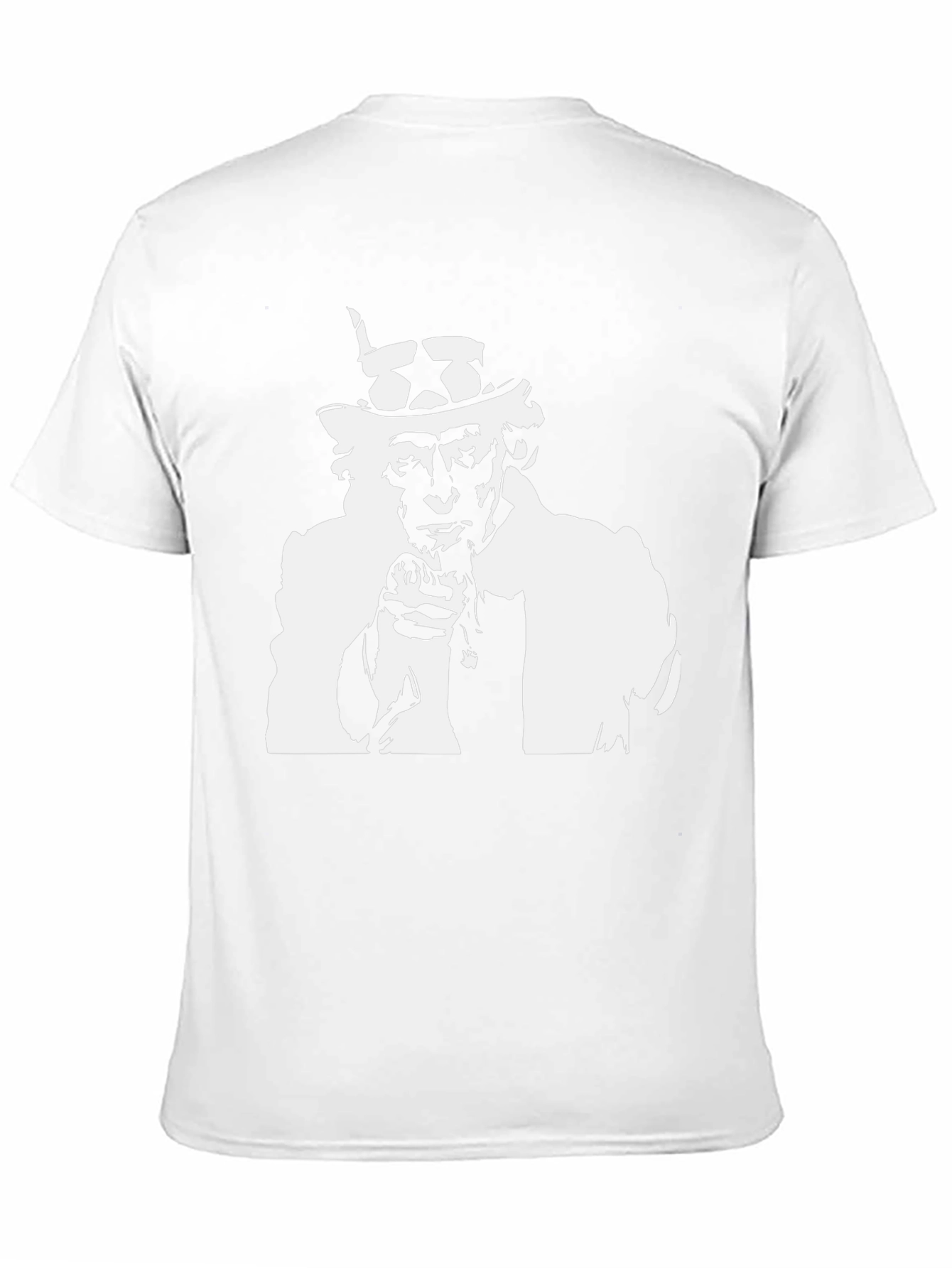 Uncle Sam Graphic T-Shirt - Black Cotton Tee