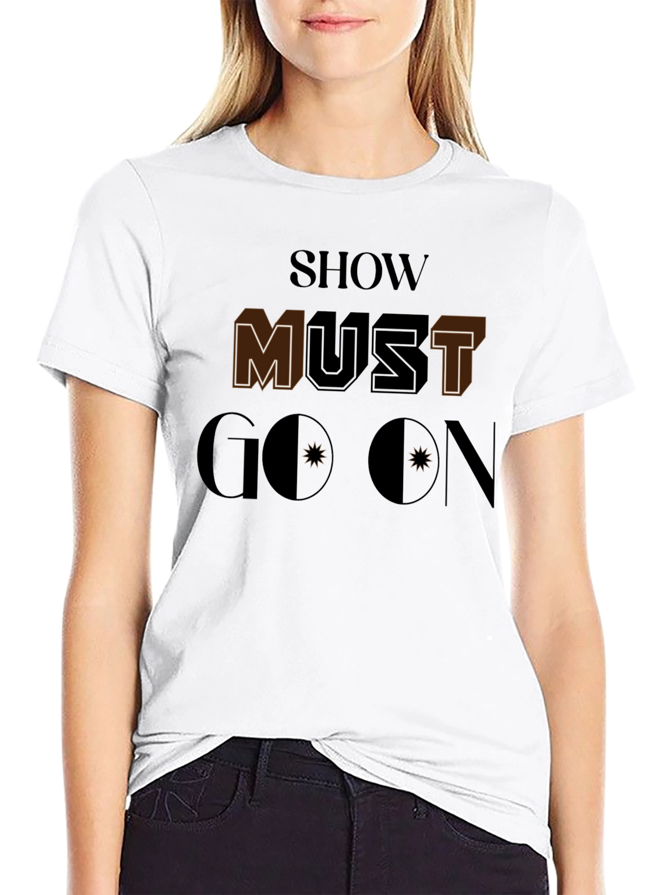 Show Must Go On Graphic T-Shirt
