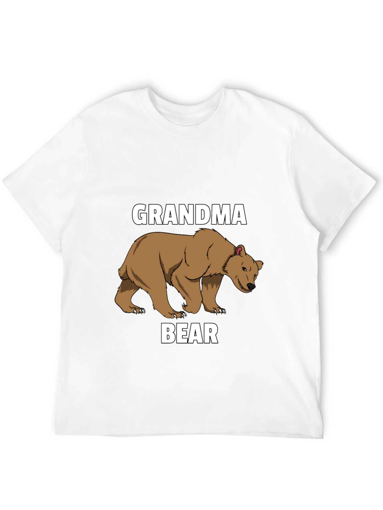 Grandma Bear T-Shirt - Cute Animal Graphic Tee