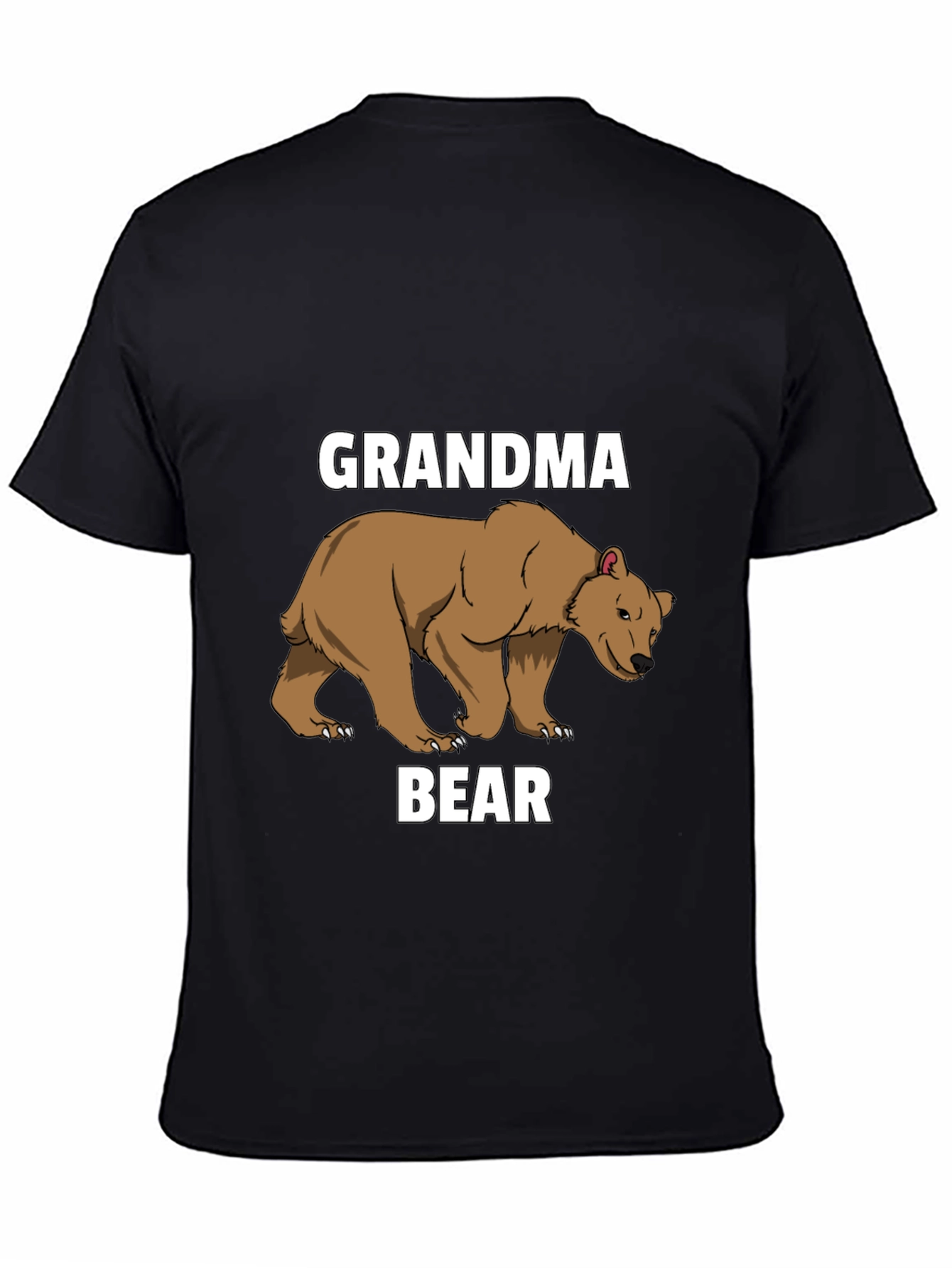 Grandma Bear T-Shirt - Cute Animal Graphic Tee