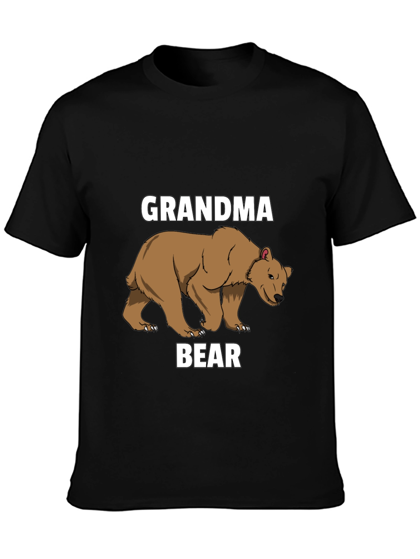 Grandma Bear T-Shirt - Cute Animal Graphic Tee