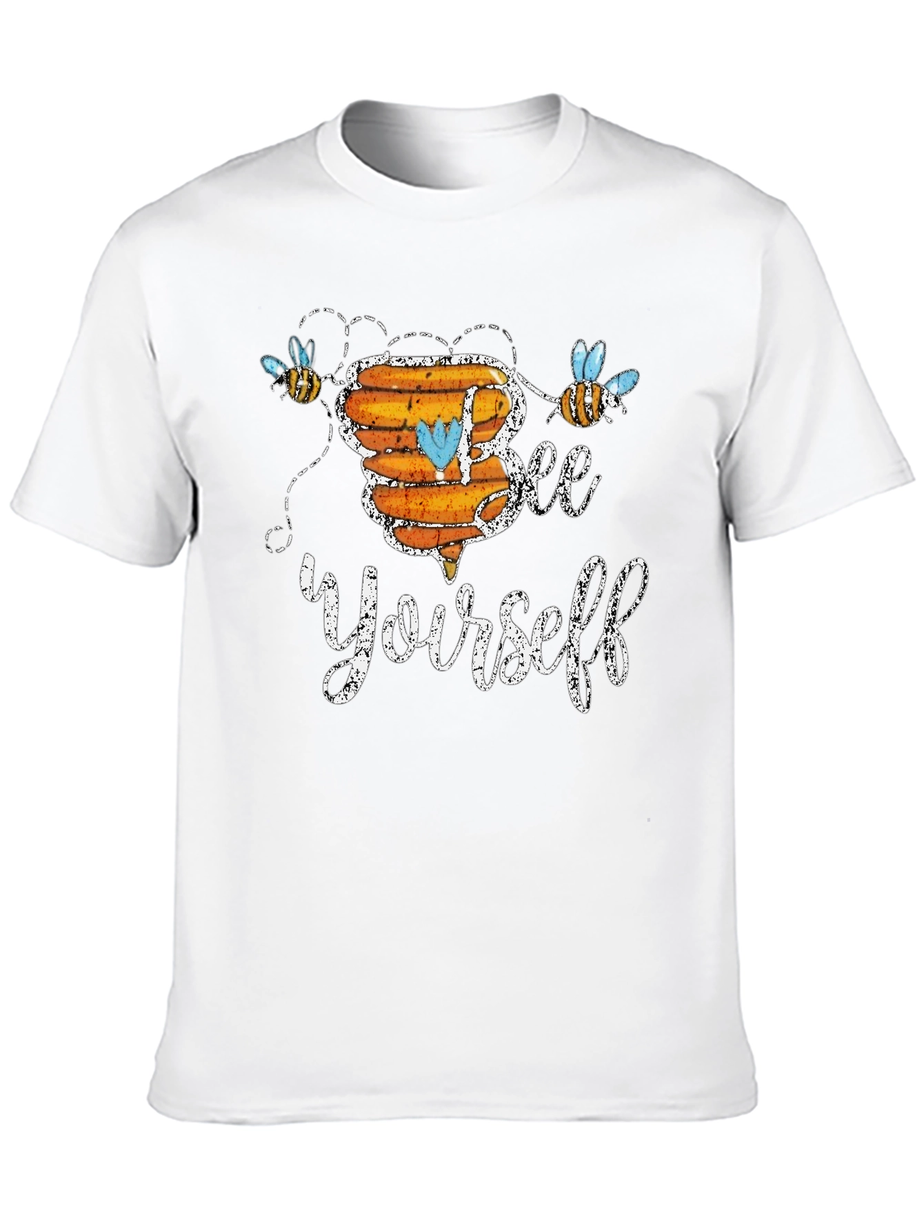 Bee Yourself Graphic T-Shirt - Cute & Comfy