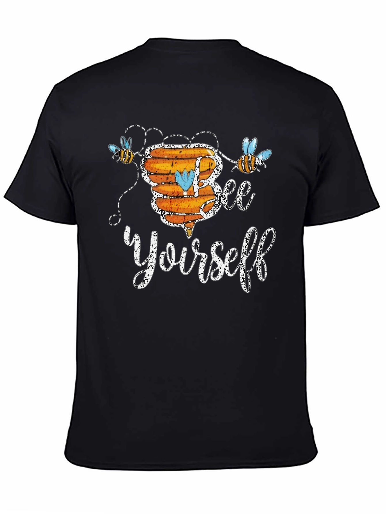 Bee Yourself Graphic T-Shirt - Cute & Comfy
