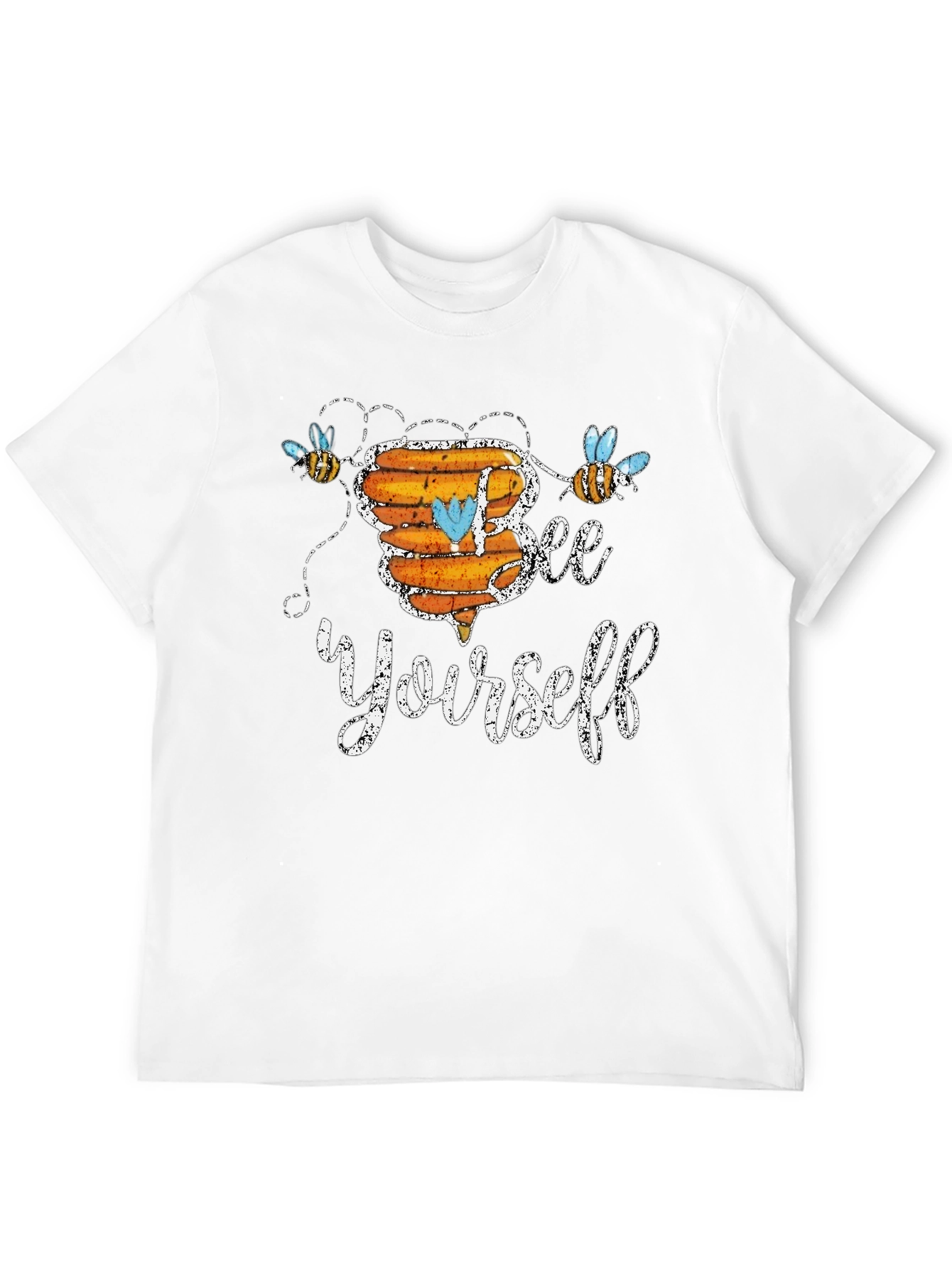 Bee Yourself Graphic T-Shirt - Cute & Comfy