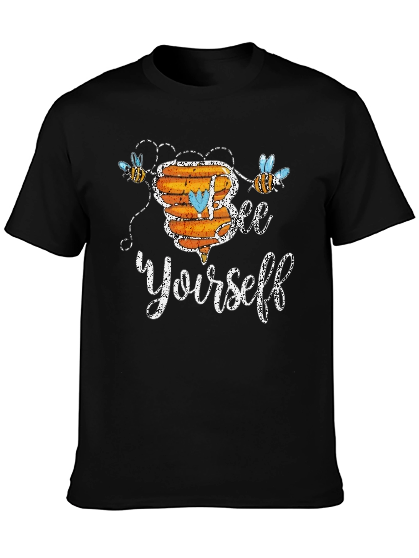 Bee Yourself Graphic T-Shirt - Cute & Comfy
