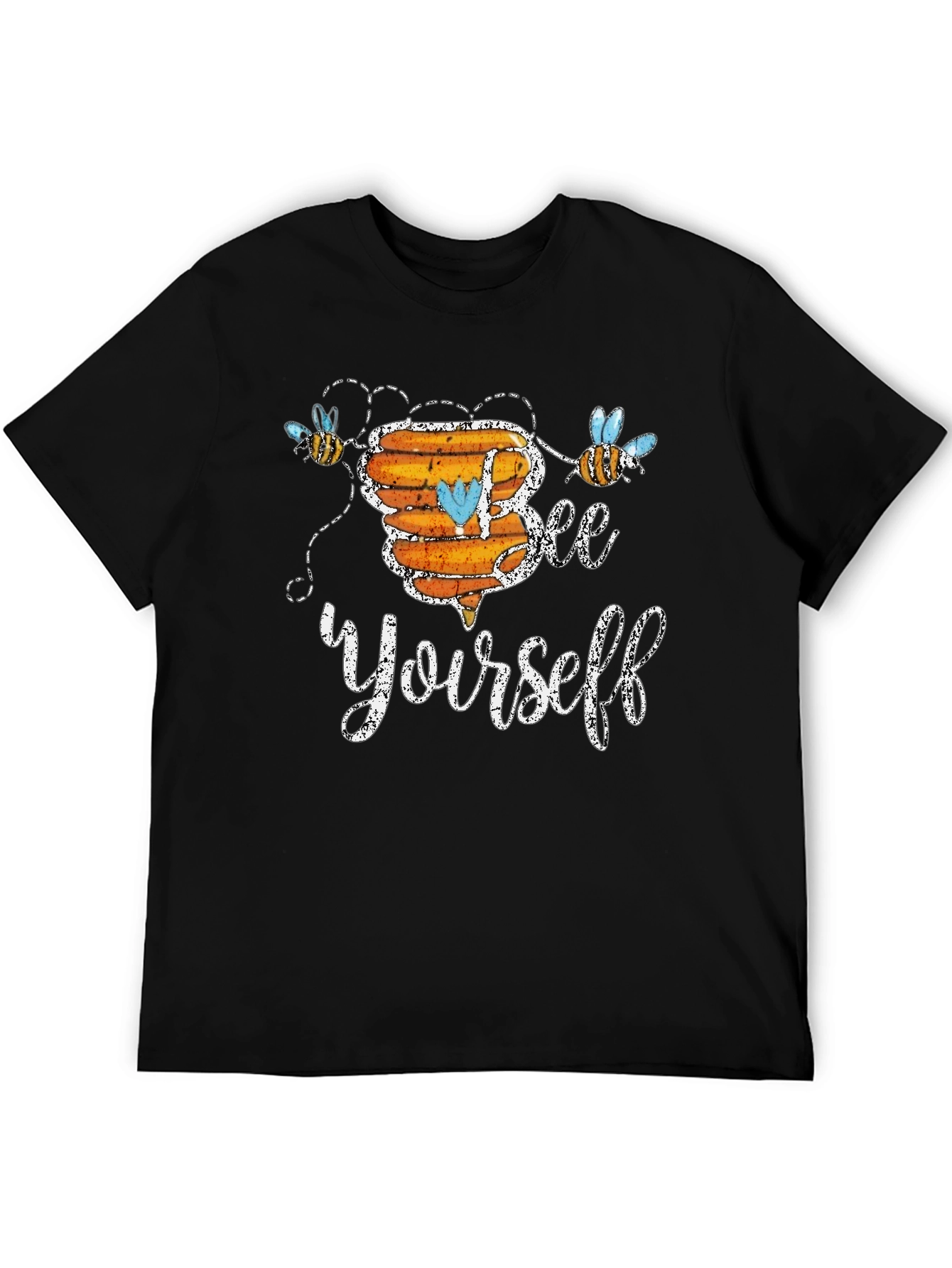 Bee Yourself Graphic T-Shirt - Cute & Comfy