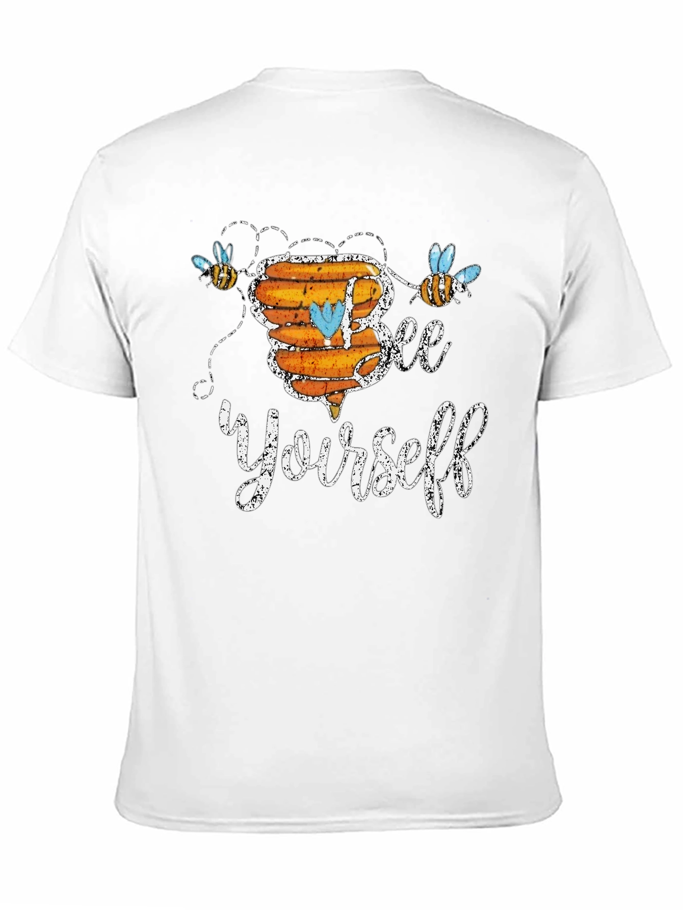 Bee Yourself Graphic T-Shirt - Cute & Comfy