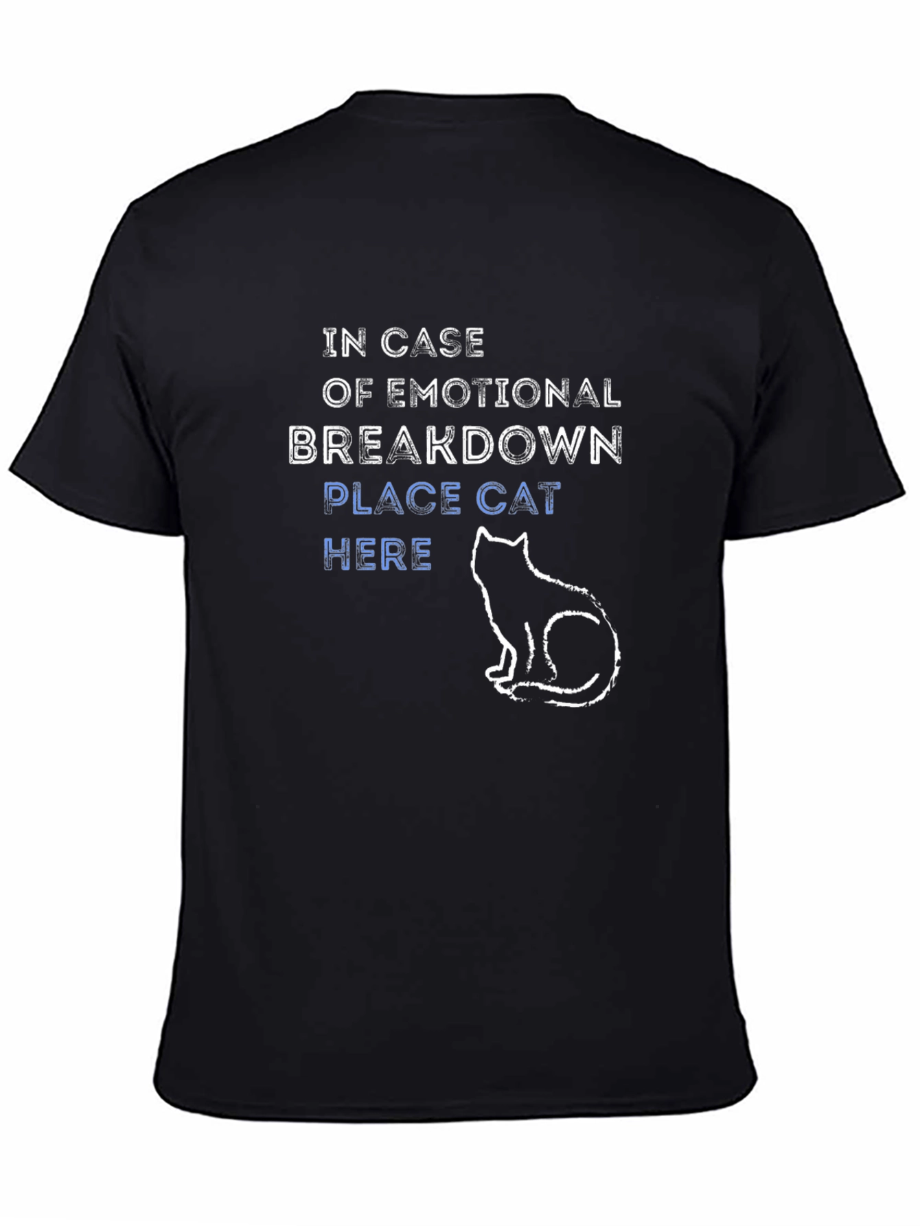 Emotional Breakdown Cat T-Shirt