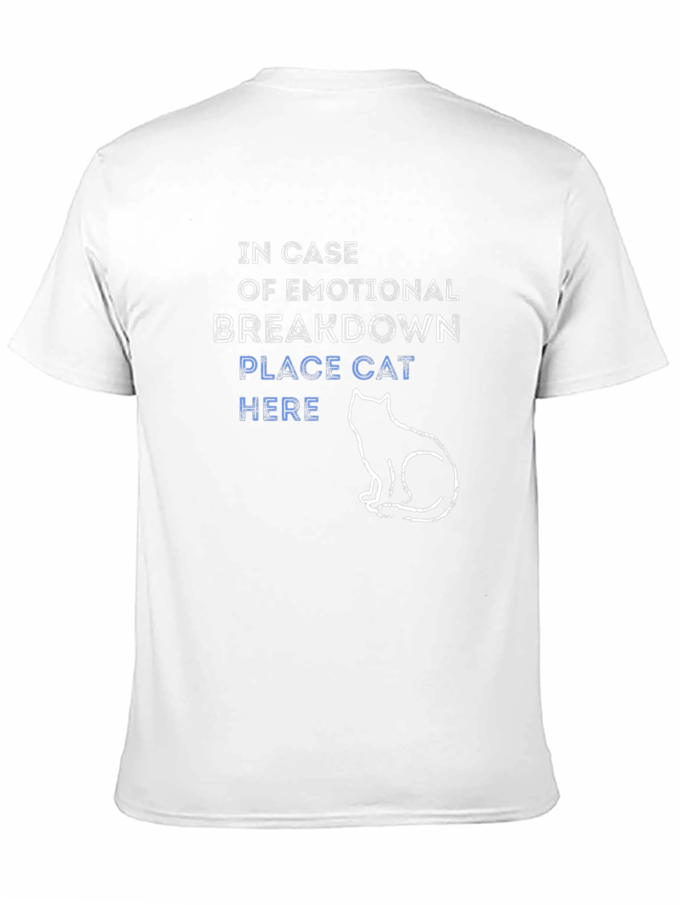 Emotional Breakdown Cat T-Shirt