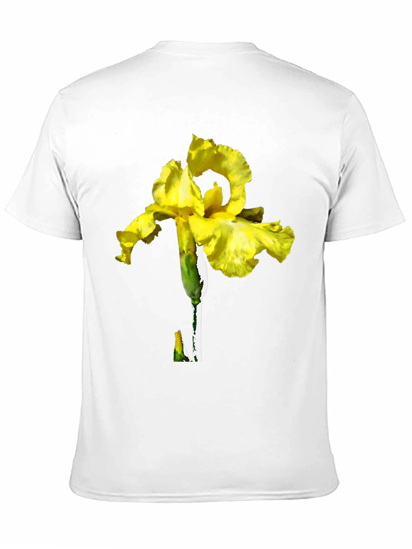 Yellow Iris Graphic T-Shirt