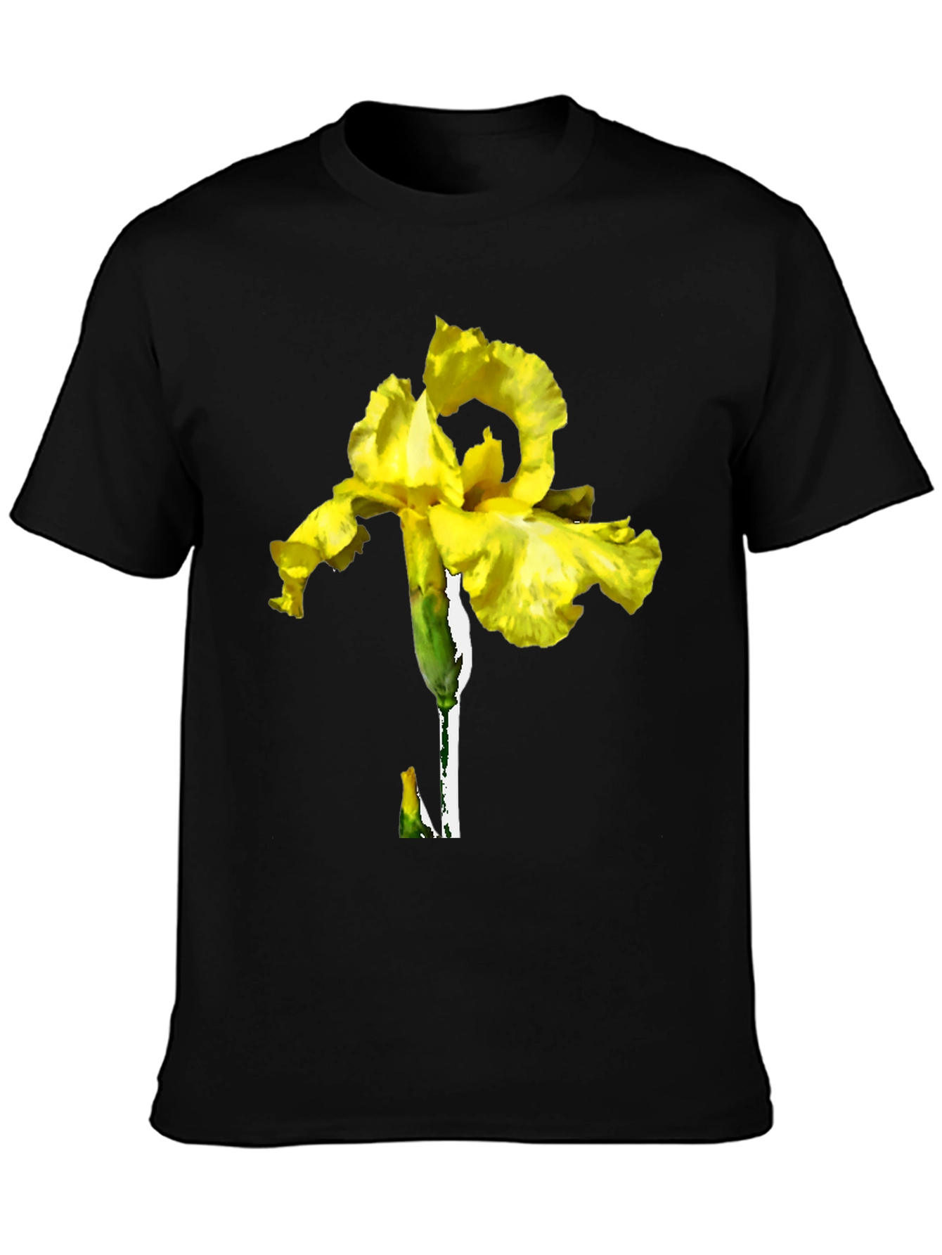 Yellow Iris Graphic T-Shirt