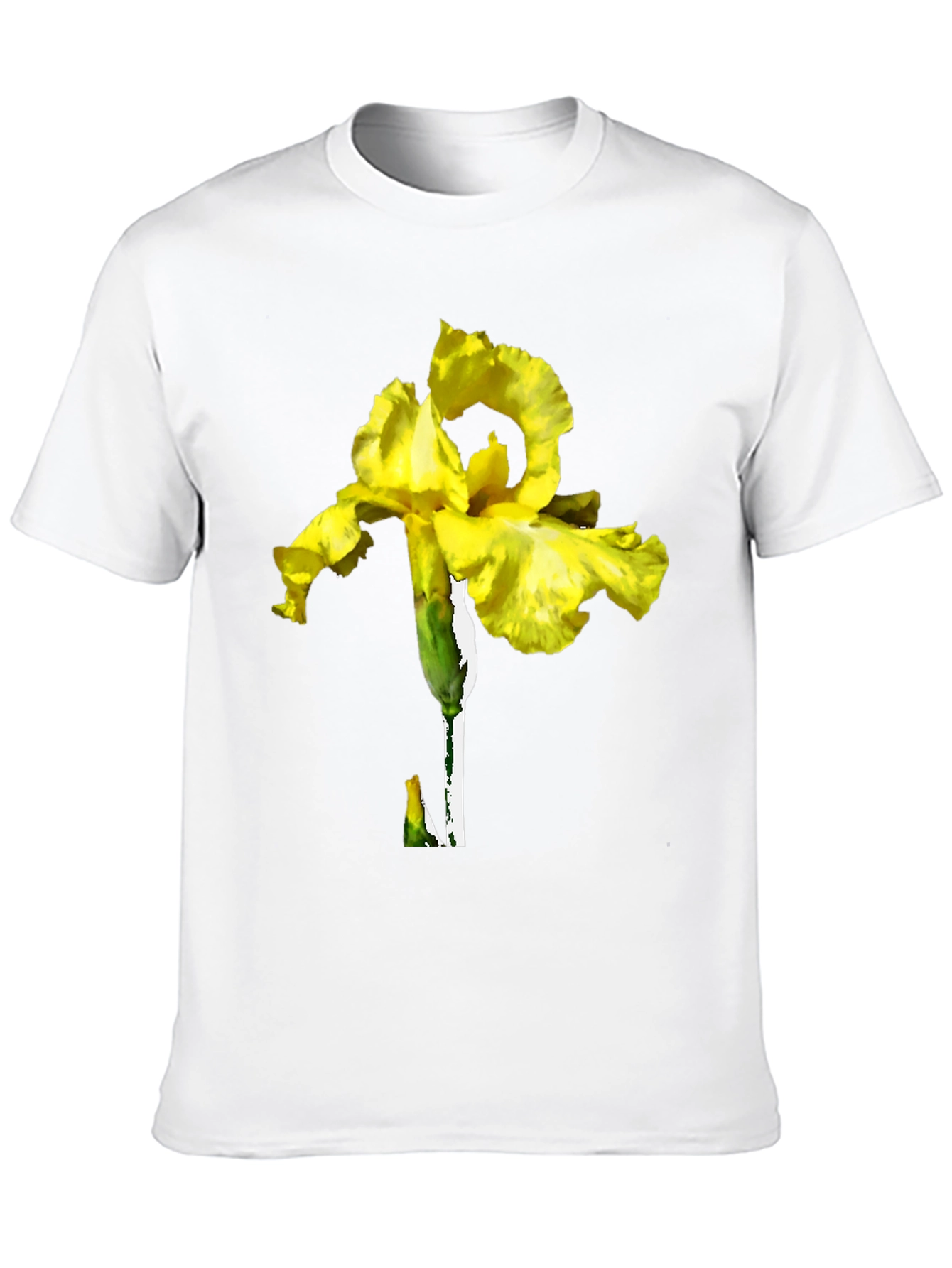 Yellow Iris Graphic T-Shirt