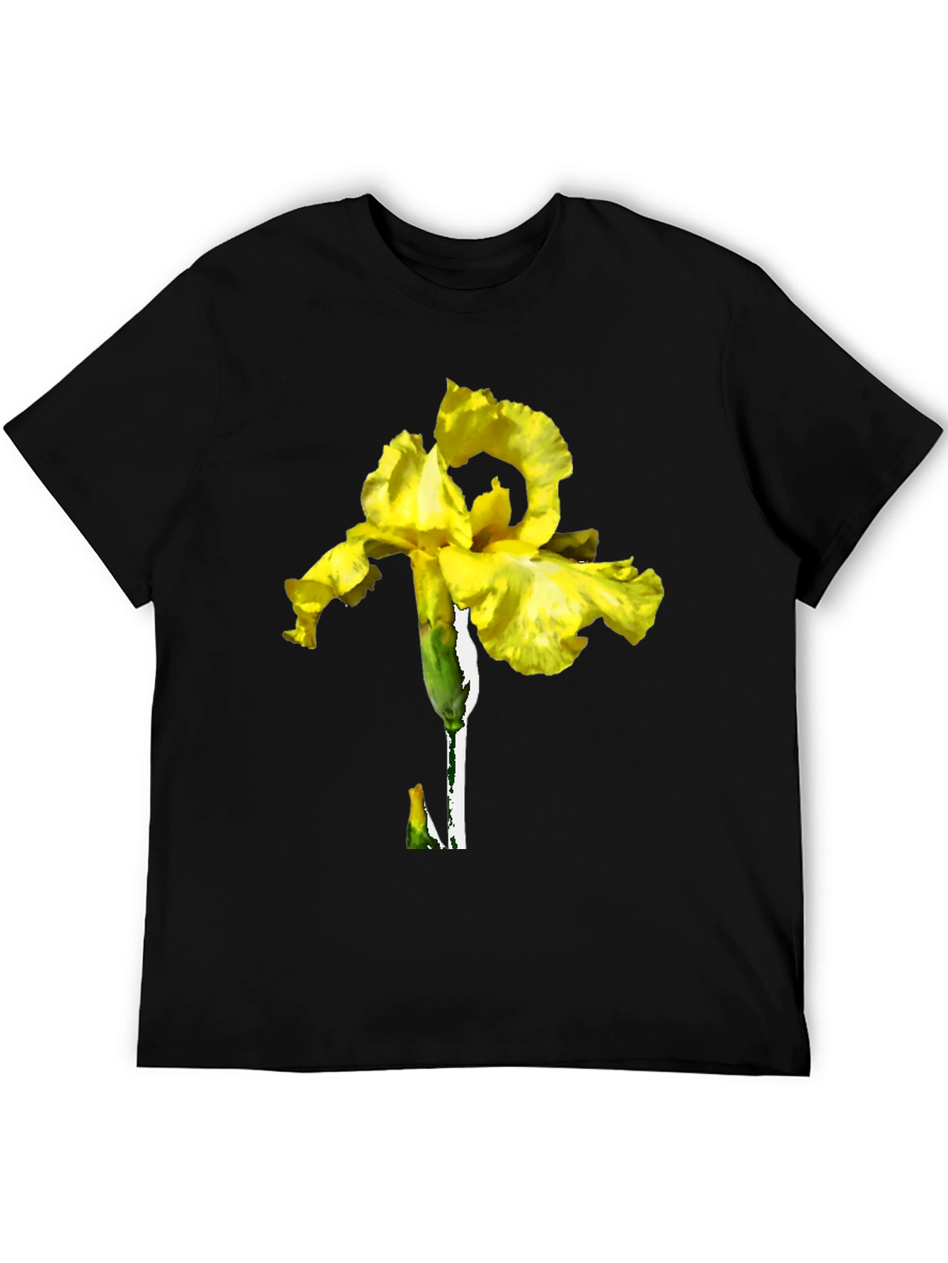 Yellow Iris Graphic T-Shirt