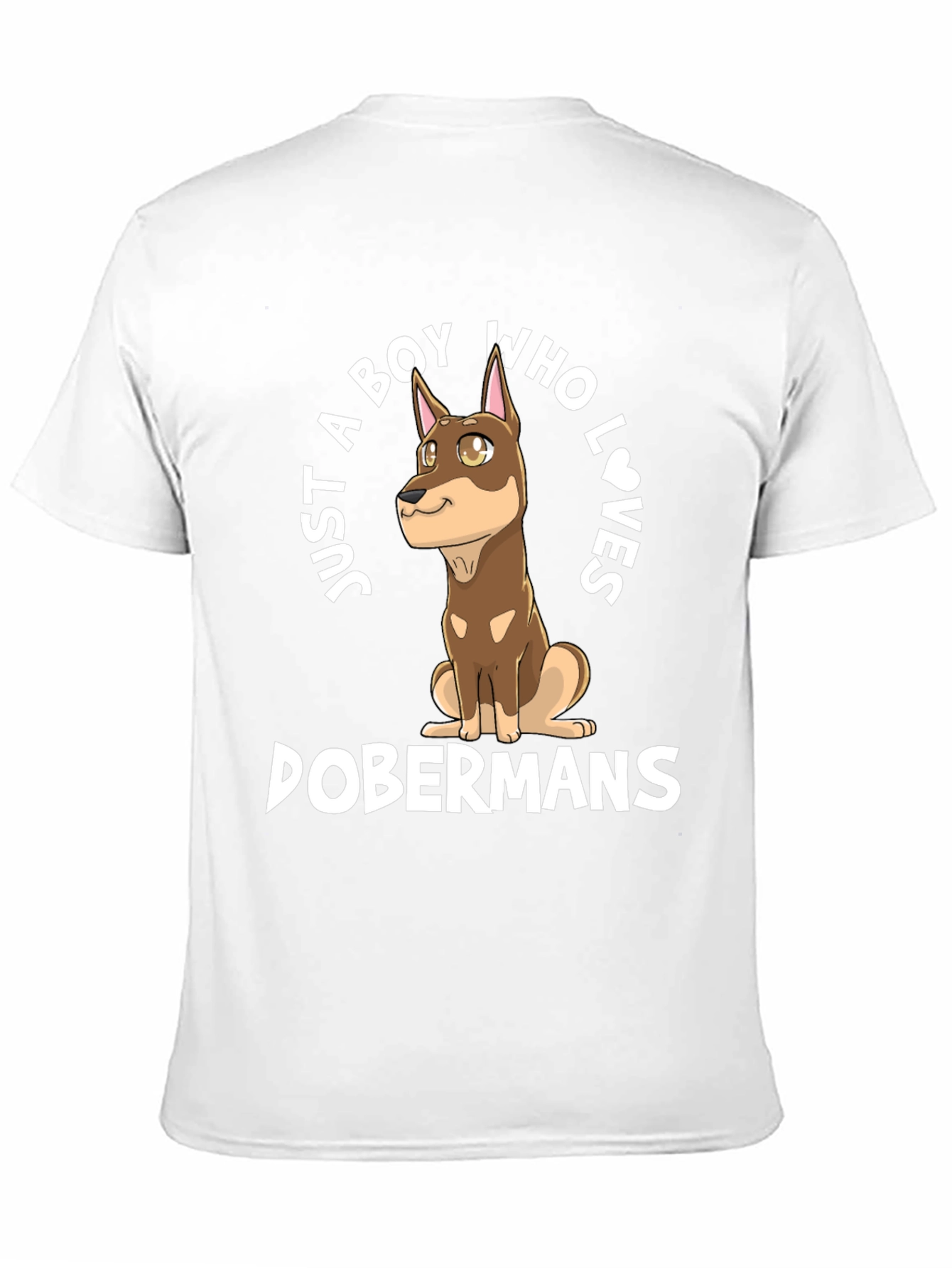 Boy Who Loves Dobermans T-Shirt