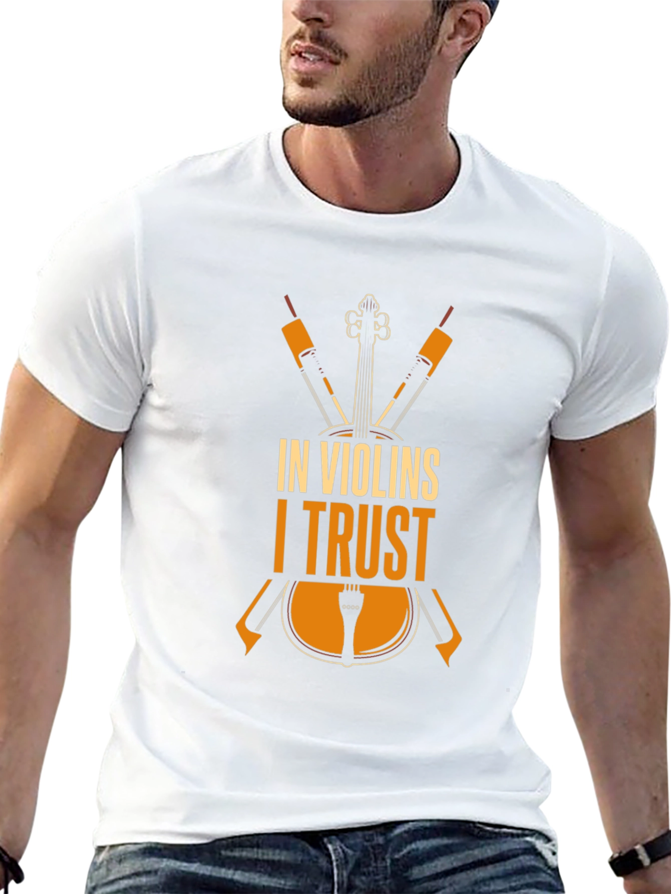 In Violins I Trust - Musicians T-Shirt